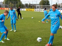 Jong Oranje traint in Zwijndrecht
