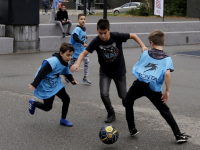 Voetballen op het Energieplein Dordrecht