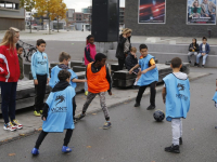 Voetballen op het Energieplein Dordrecht
