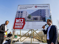 Startmoment bouw jongerenwoningen Leerpark Dordrecht