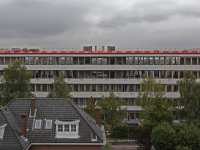 Overzichtsfoto van werkzaamheden aan pand Kilwijkstraat Dordrecht