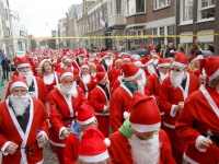 Santa run binnenstad Dordrecht