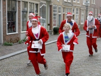 Santa run binnenstad Dordrecht