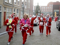 Santa run binnenstad Dordrecht