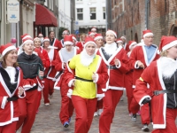 Santa run binnenstad Dordrecht