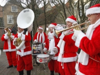Santa run binnenstad Dordrecht