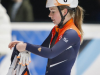 Shorttrack Teamnl traint op de ijsbaan ISU World Cup Shorttrack Sportboulevard