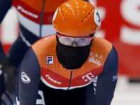 Shorttrack Teamnl traint op de ijsbaan ISU World Cup Shorttrack Sportboulevard