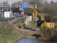 Geluidsschermen langs de A16 en N3 Dordrecht