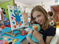 Kinderen schilderen ‘Knuffel voor jou’ 001