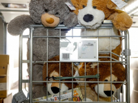 50 berenknuffels voor kinderafdeling Albert Schweitzer Ziekenhuis Dordrecht