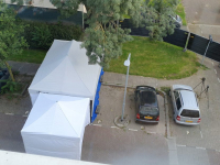Koffers met stoffelijk overschot aangetroffen Aalbersestraat Dordrecht