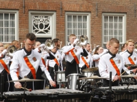 Koningsdag 2016 traditionele aubade Stadhuisplein Dordrecht Tstolk 003