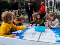 Kleurplaten maken basisschool Vest Blekersdijk Dordrecht