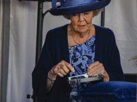 Prinses Beatrix opent Prins Clausbrug Dordrecht