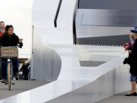 Prinses Beatrix opent Prins Clausbrug Dordrecht