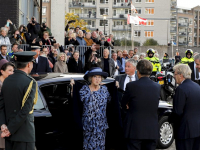 Prinses Beatrix opent Prins Clausbrug Dordrecht