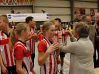 Korfballers van Fortuna/Delta Logistiek C1 Kampioen van Nederland