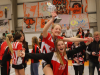 Korfballers van Fortuna/Delta Logistiek C1 Kampioen van Nederland