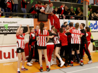 Korfballers van Fortuna/Delta Logistiek C1 Kampioen van Nederland