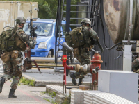 Korps Mariniers oefenen op Dordtse Kil III Spinel Dordrecht