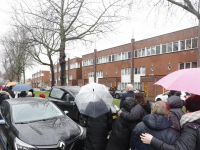 Vrienden, familie, kennissen en de wijk nemen afscheid van zeer geliefde Giselle Servania