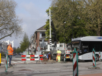 Start werkzaamheden kruising Singel- Stationsweg - Johan de Wittstraat Dordrecht