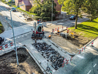 Nieuwe verkeerssituatie oversteek nassauweg Pr Julianaweg Dordrecht