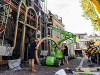 Voorbereidingen op kunstwerk bij Kunstkerk gestart