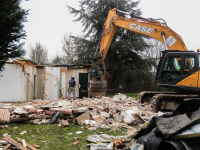 Woning en gebouw gesloopt Dordrecht