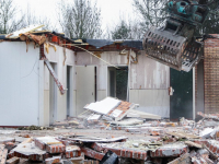 Woning en gebouw gesloopt Dordrecht