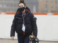 Laatste trainingen en voorbereidingen voor het WK Shorttrack