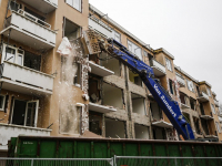 Portiekflats tegen de vlakte Crabbehof Noord