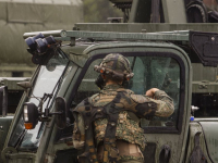 Landmacht oefent in Dordrecht