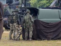 Landmacht oefent in Dordrecht