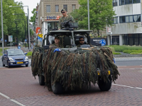 Militairen schieten op het Statenplein Dordrecht