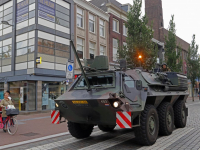 Militairen schieten op het Statenplein Dordrecht