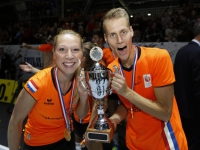 20163010 Nederlandse korfballers overtuigend naar Europese titel Dordrecht Tstolk