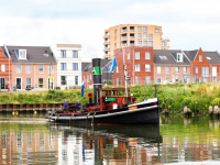 Stoomsleepboot De Hugo in Stadswerven Dordrecht