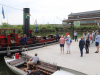 Stoomsleepboot De Hugo in Stadswerven Dordrecht