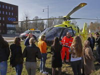 Leerlingen Da Vinci College onder de indruk van LifeLiner 2 Dordrecht