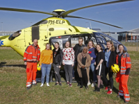 Leerlingen Da Vinci College onder de indruk van LifeLiner 2 Dordrecht