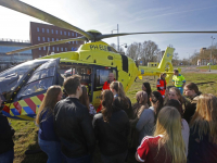 Leerlingen Da Vinci College onder de indruk van LifeLiner 2 Dordrecht