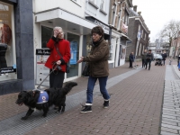 20170603 Hannie met signaalhonden in opleiding centrum Dordrecht Tstolk 001