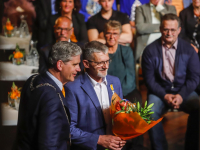 Nico Duijndam Lid in de Orde van Oranje-Nassau Kunstmin Dordrecht