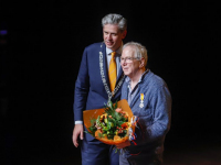 Paul den Boer Ridder in de orde van Oranje-Nassau Kunstmin Dordrecht