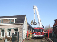 Bedrijfsloods in brand Reeweg zuid Dordrecht