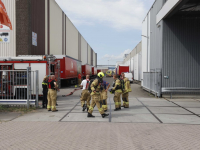 Machinist gered uit brandende kraan Merwedeweg Zwijndrecht