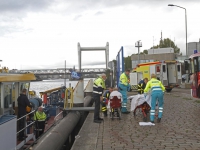 20161910 Man breekt been bij val op schip Dordrecht Tstolk 001