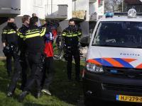 Politie inval portiefklat Talmaweg Dordrecht